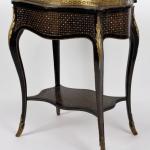 Francouzsk kvtinov stolek Tahan, 1850