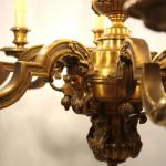 Staroitn francouzsk bronzov lustr Mazarin