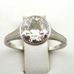 Platinov prsten s diamantem 1,90 ct -Karl Stracke