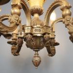 Bronzov lustr Mazarin