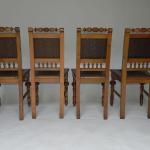 Stůl + 4 židle - altdeutsch