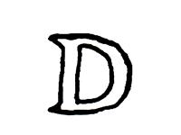 DALOVICE (Dallwitz) V. W. Lorenz 1831-1850 vtlaen znaka D