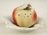 Ozdobn jablko s otvory na zasunut kvtin (Alma Antique)