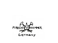 Bezov (Pirkenhammer), znaka s kladvky Pirken-Hammer Germany z let 1938-1945