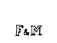 Bezov (Pirkenhammer), porcelnov znaka F&M, firma Fischer & Mieg, z let 1810-1846