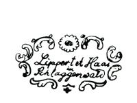 Titn znaka Lippert & Haas in Schlaggenwald, 1830-1846