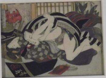 Kunisada Utagawa Shunga. Erotické hrátky II., 1835