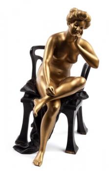 Bronzová socha, Dívčí akt