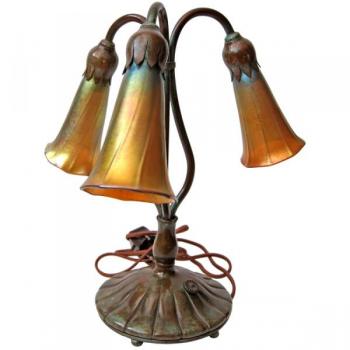 Secesn� lampa Tiffany