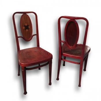 Židle 4ks - Marcel Kammerer/ Thonet 