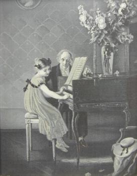 Gobelín - Výuka klavíru (Francie) 