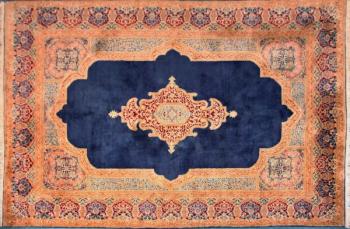 Ruènì vázaný perský koberec Kerman 360x250 cm