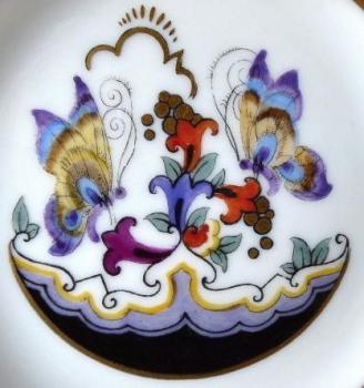 Malá miska Art deko - Butterfly, Rosenthal 1926