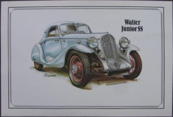 Zapadlík Václav : Automobil Walter Junior SS