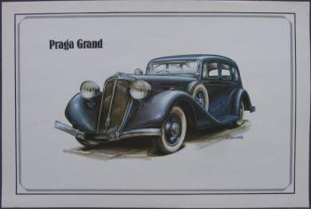 Zapadlík Václav : Automobil Praga Grand