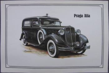 Zapadlík Václav : Automobil Praga Alfa
