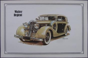 Zapadlík Václav : Automobil Walter Regent