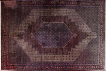 Ruènì vázaný perský koberec Seneh 357 x 252