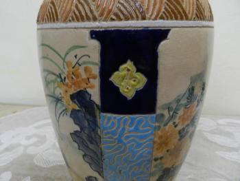 Malovaná keramická Váza