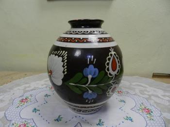 Malovaná váza Pozdišovce Parikrupa