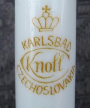 Cigaretová porcelán. špièka - Karl Knoll-Karlsbad 