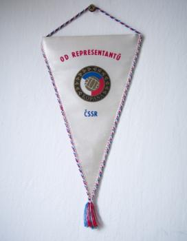 Fotbalová vlajeèka „Od representantù ÈSSR“