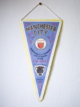 Vlajeèka Manchester City - vítìz PVP 1970