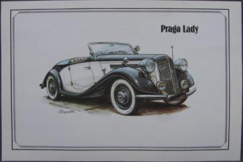 Zapadlík Václav : Automobil Praga Lady