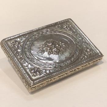 Stříbrná krabička - šperkovnice - prodáno