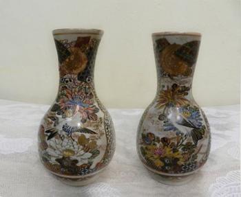 Orientální párové vázy