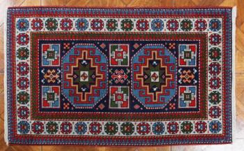 Ručně vázaný zakavkazský koberec 123 X 73 cm