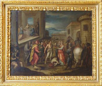 Salome dostává darem hlavu Jana Křtitele