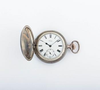 Stříbrné kapesní hodinky BILLODES