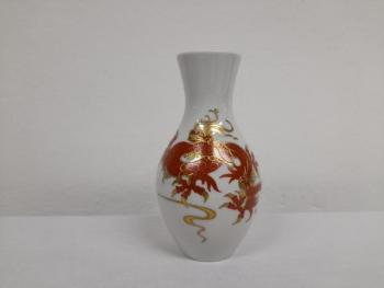 Porcelánová váza, draèí motiv, drak, Wallendorf