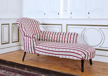 Chaise lounge lehátko z 19. století