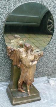Zrcadlo figurální-Bechynì 