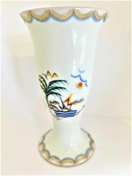 Malovaná váza  zn. Pirkenhamer Epiag
