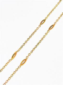 Zlatý náhrdelník - 50cm-výhodná cena 