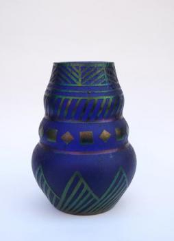 Skleněná váza - Ernst Steinwald & Co.