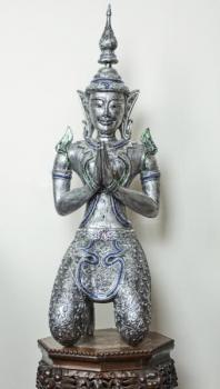 Thajský kleèící Buddha v 95 cm