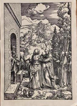 Albrecht  Dürer  - stará rytina