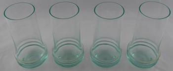 Čtyři skleničky z berylového skla - Moser, Bruno M