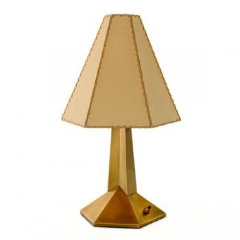 Josef Gočár: Kubistická stolní lampa