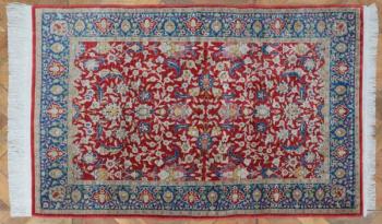 Hedvábný koberec Ghoum milon uzlíků 136 X 82 cm