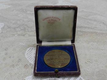 Bronzová medaile s krabičkou 