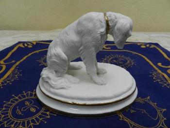 Bl porcelnov soka, pes, znaeno - Vde, 1855