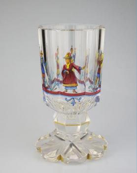 Biedermeierový pohár