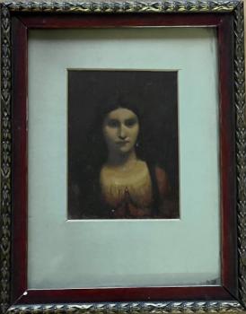 Jaroslav Veris Zamazal - Portrét dívky - 1924