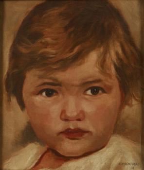 Nachtigal, František: Portrét dítěte