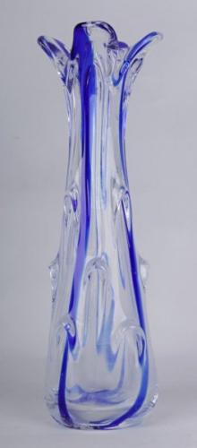 Váza z hutního skla 1